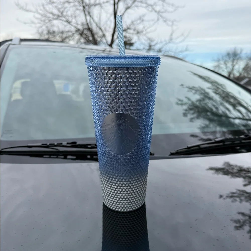 Starbucks Blue Gradient Studded Tumbler🩵💙 - Picture 2 of 4
